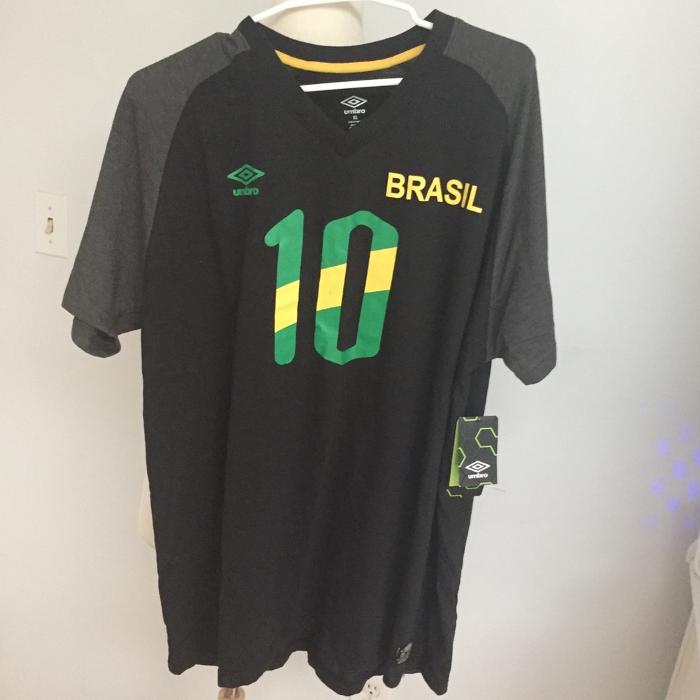 NWT Brazil Neymar #10 Umbro T-shirt extra large XL